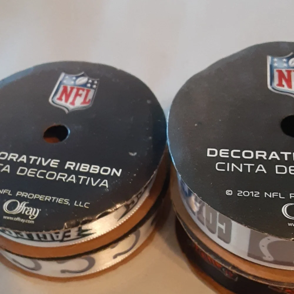 Sports Ribbon -Football-Colts, Philly, Cinci. - Picture 3 of 3